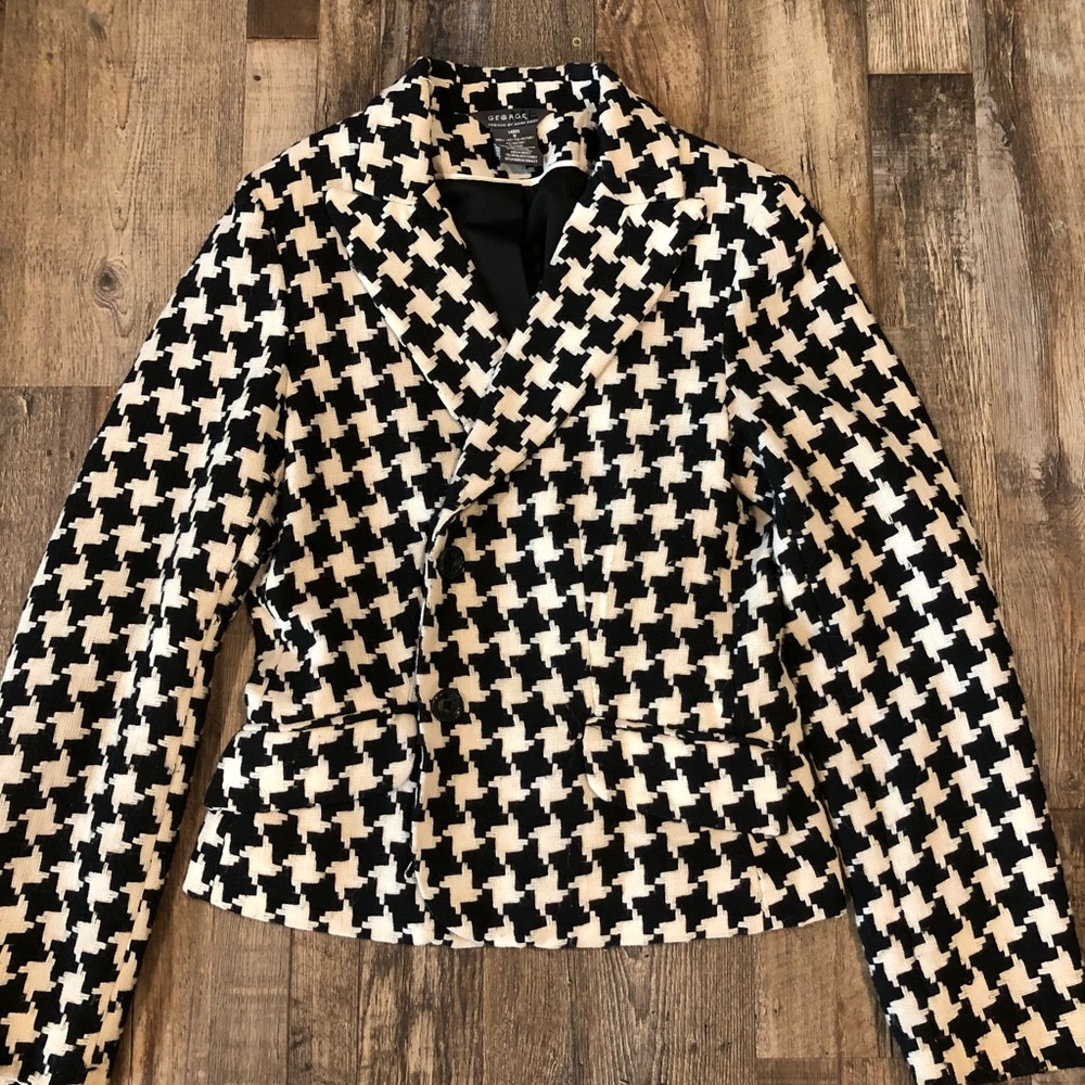 Houndstooth jacket